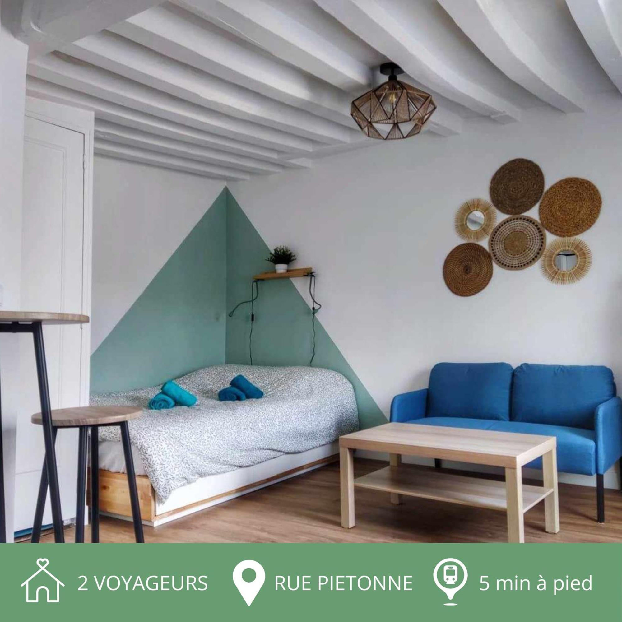 Apartament Au P'Tit Lagny - Rue Pietonne Zewnętrze zdjęcie