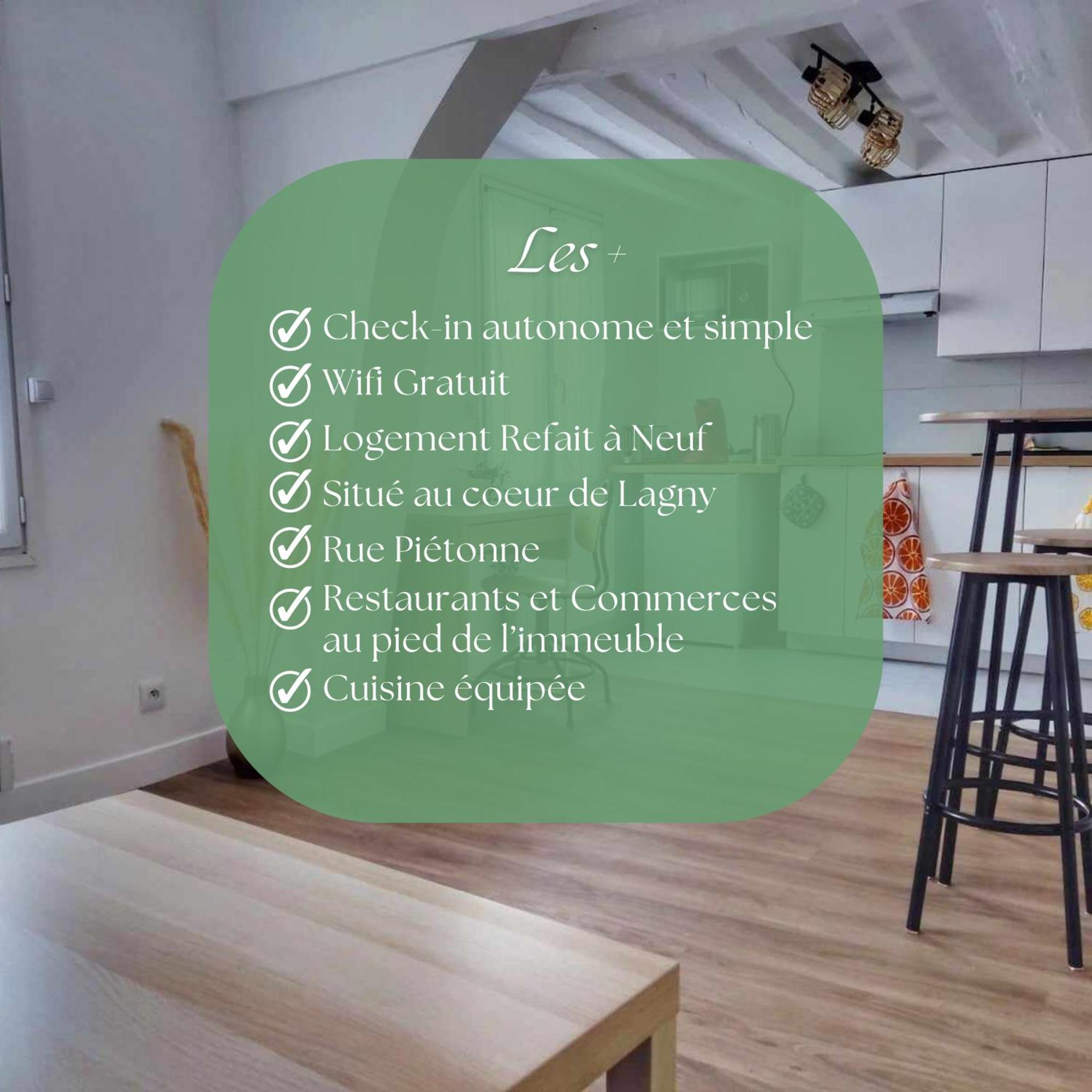 Apartament Au P'Tit Lagny - Rue Pietonne Zewnętrze zdjęcie